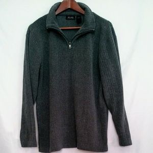 Axcess Mens Zip Sweater Large